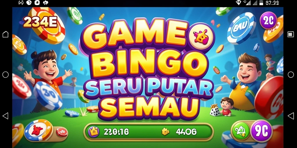 Tampilan gameplay seru di Bingo 234E.