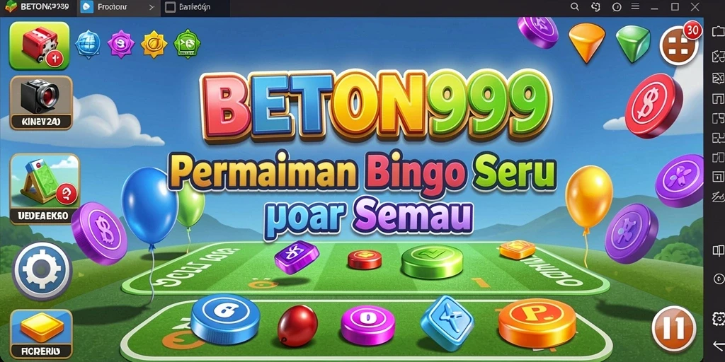 Tampilan gameplay Bingo yang seru dan interaktif