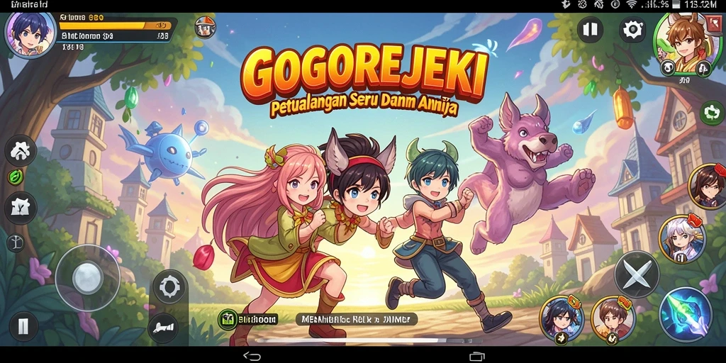 Tampilan menarik dari gameplay GOGOREJEKI yang penuh aksi.