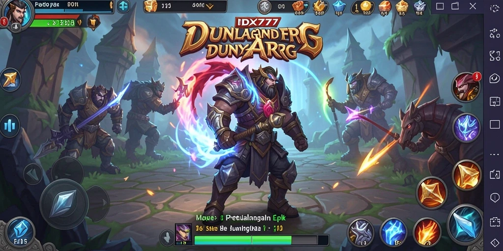 Gameplay epik di dalam dunia fantasi IDX777.