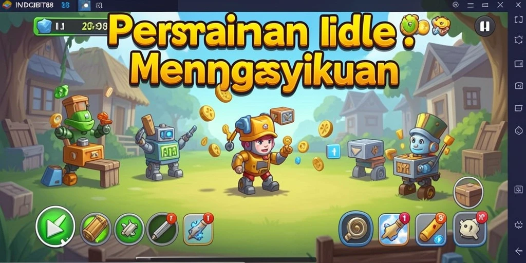 Tampilan gameplay menawan dari INDOBIT88 yang menyenangkan.