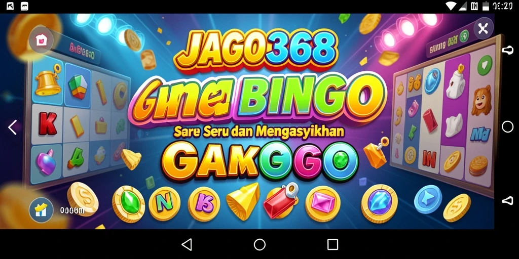 Tampilan gameplay seru dari game Bingo JAGO368.