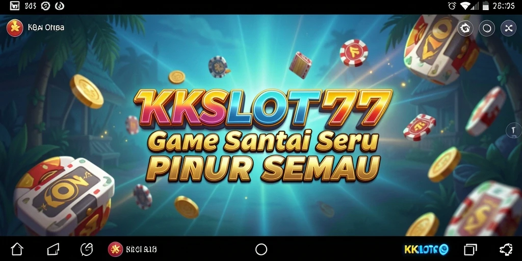 Tampilan gameplay KKSLOT777 dengan slot yang mengasyikkan dan grafis yang memukau.