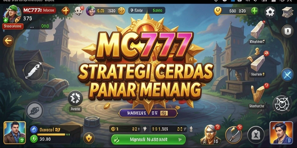 Tangkapan layar utama <strong>MC777</strong> menampilkan aksi intens dalam gameplay Strategy.