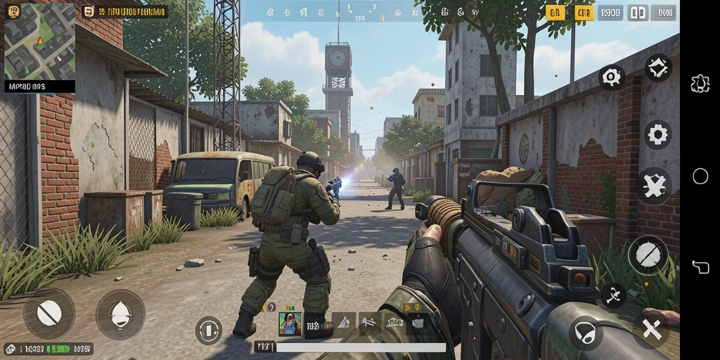 Tampak mendebarkan dari gameplay MPOID dalam mode TPS.