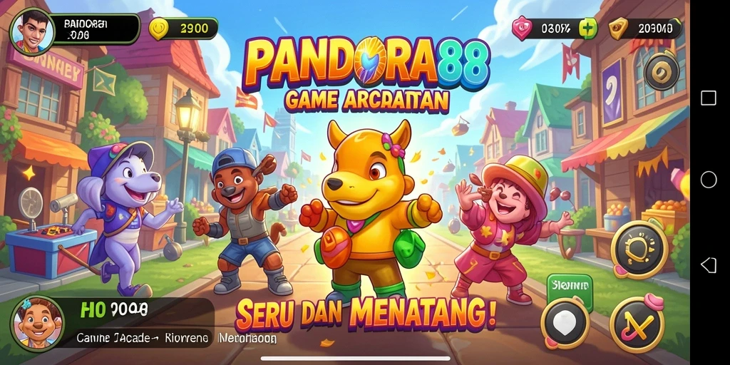 Tampilan gameplay seru dari PANDORA88 dengan grafis menarik.