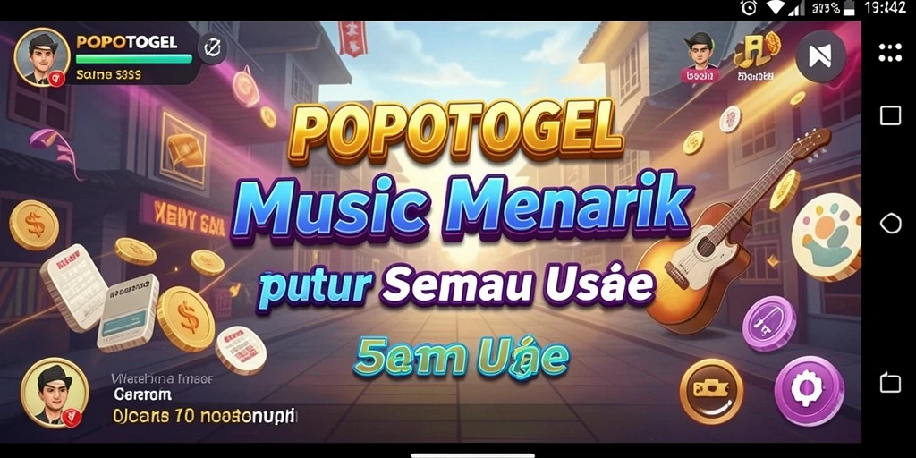 Tampilan gameplay dari <strong>POPOTOGEL</strong> yang penuh warna dan interaktif.