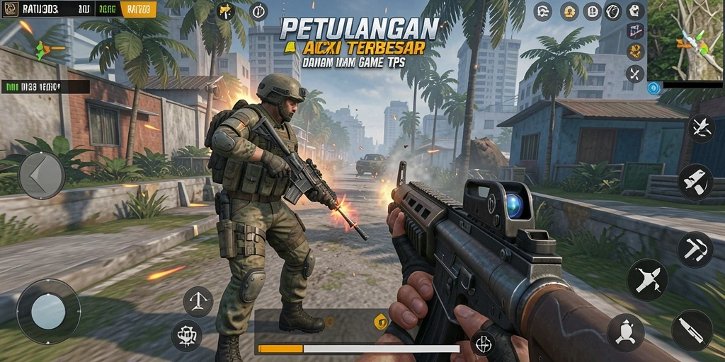 Tampilan gameplay yang mengesankan dalam RATU303 dengan aksi seru.