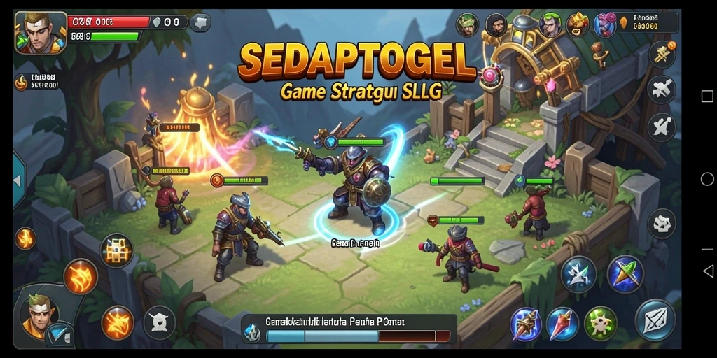 Tampilan gameplay SEDAPTOGEL yang menarik dan dinamis.