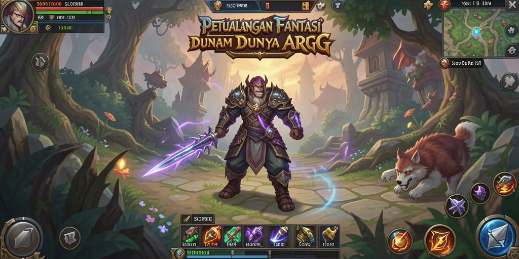 Screenshot menunjukkan pertempuran mendebarkan dalam SLOST8808.