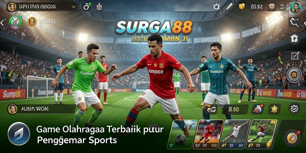 Tampilan gameplay yang seru dan menegangkan dalam SURGA88.